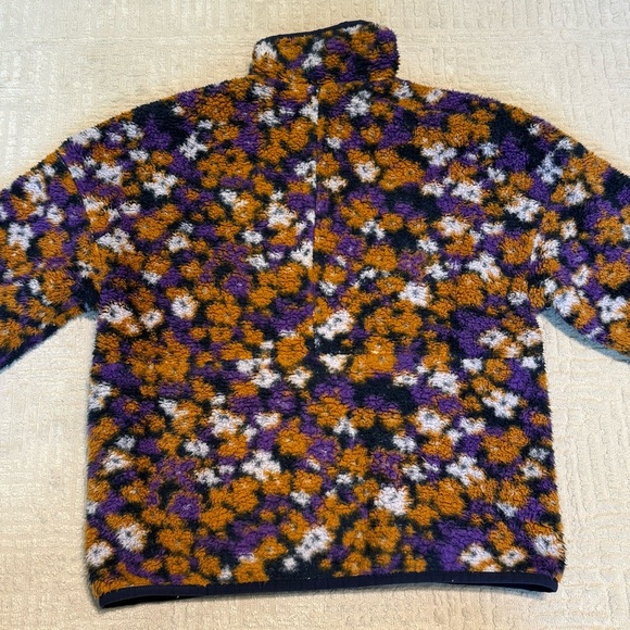 The North Face Fleece Jacket - Multicolor Floral kids medium 10/12 - Picture 4 of 5